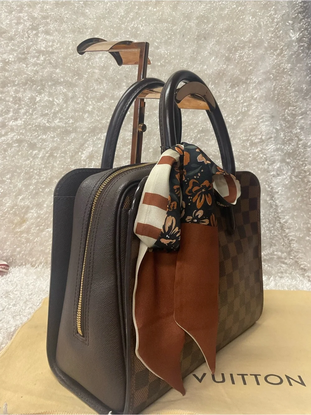 Louis Vuitton Damier Triana Handbag